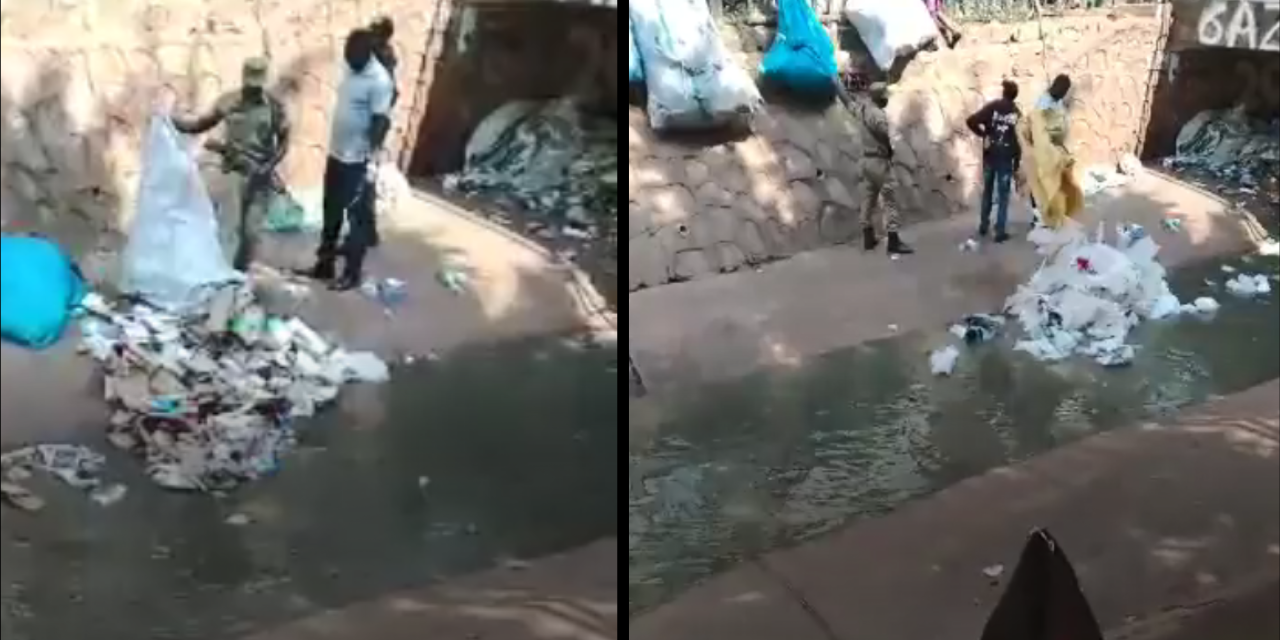 WATCH: Uganda Police Officer Arrested after Dumping Plastics and other Garages in Nakivubo Channel
<span class="bsf-rt-reading-time"><span class="bsf-rt-display-label" prefix=""></span> <span class="bsf-rt-display-time" reading_time="2"></span> <span class="bsf-rt-display-postfix" postfix="Min Read"></span></span><!-- .bsf-rt-reading-time -->